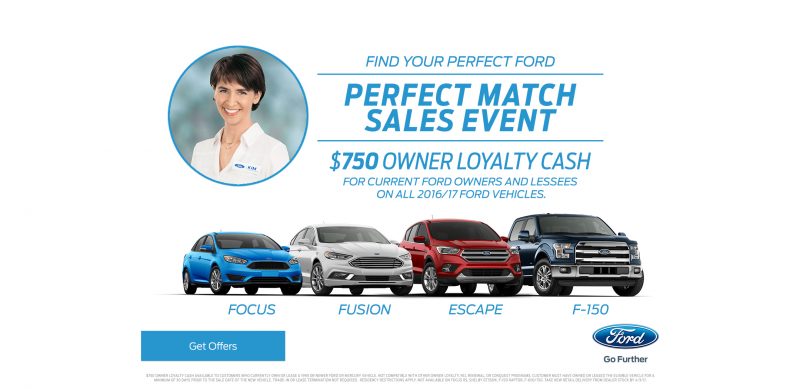 ford matchmaker in march sale